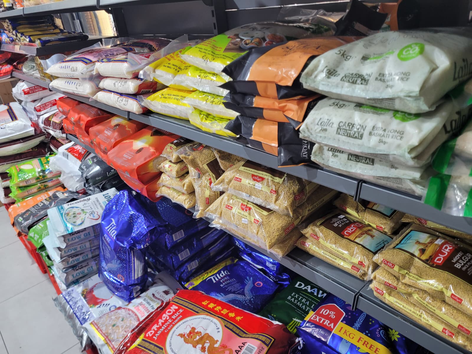 Produk makanan dari Asia Selatan