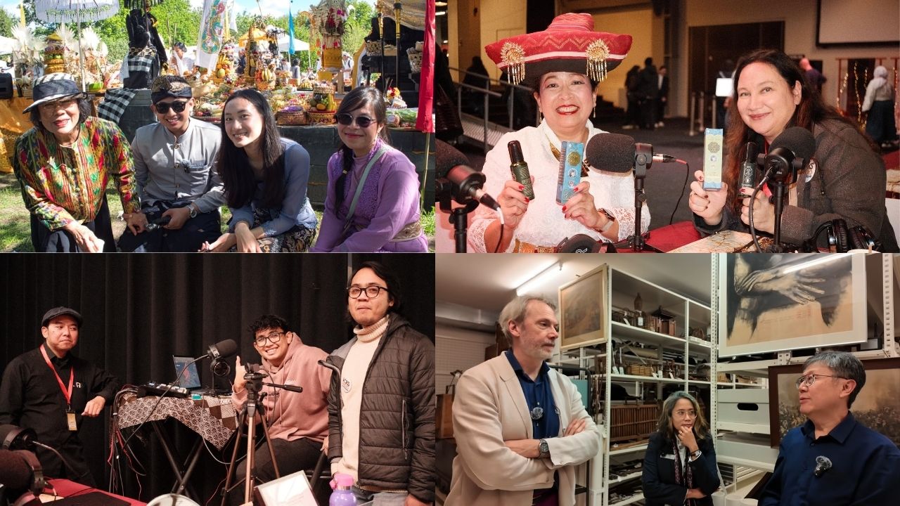 Tim VRA saat meliput