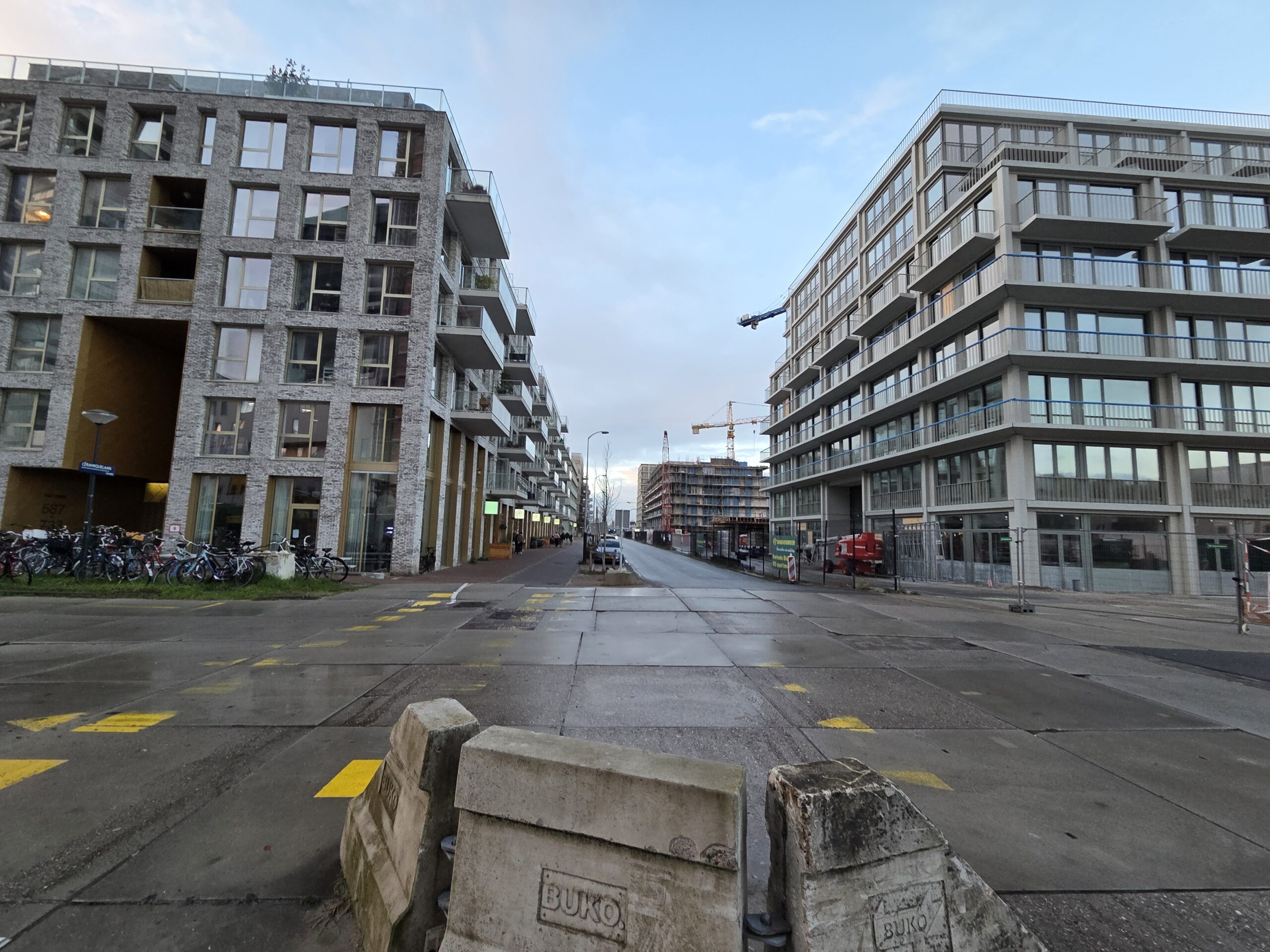Pembangungan baru di Amsterdam Utara (Foto: Hengky Kurniawan)