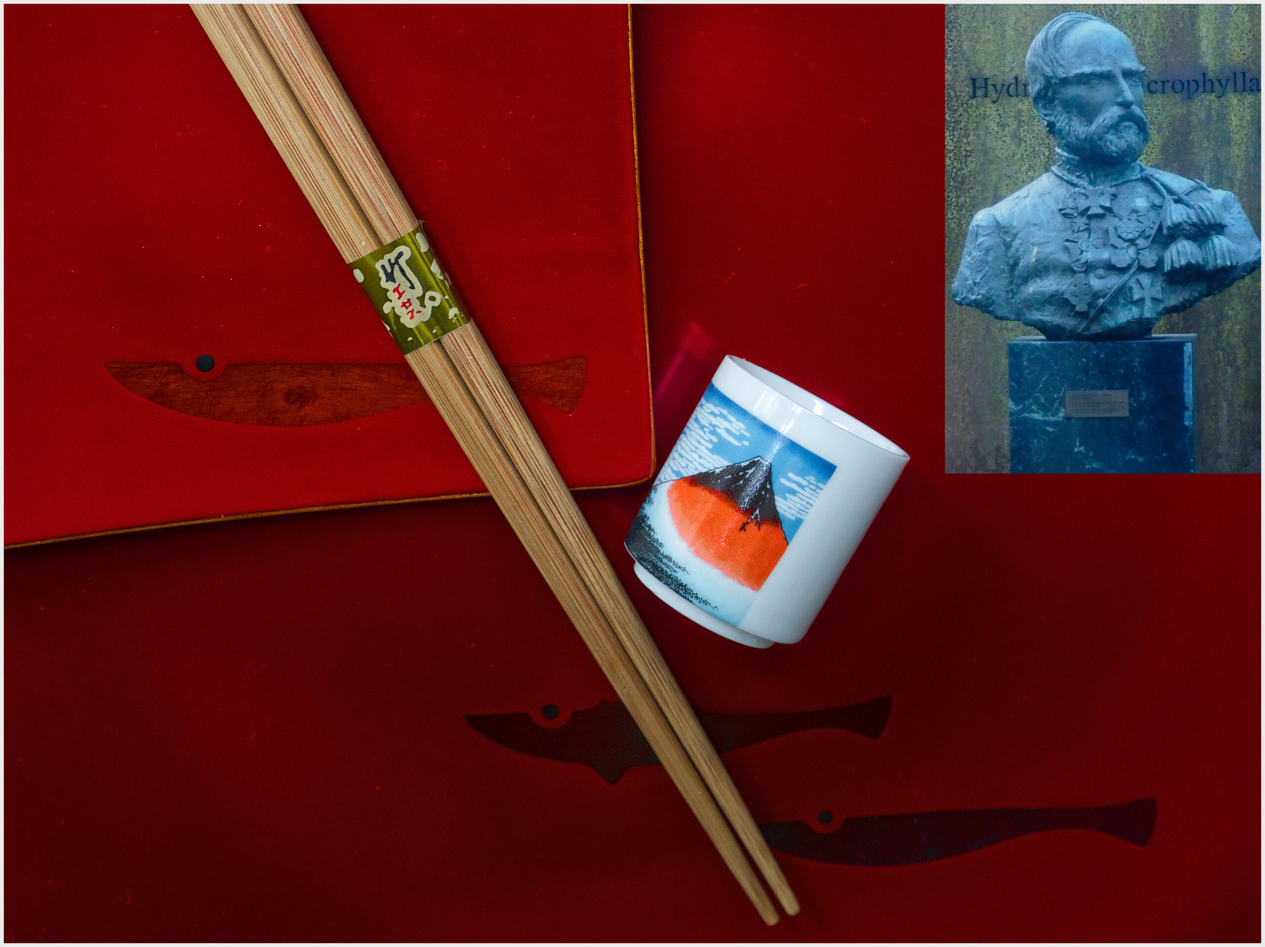 Foto Siebold, Foto Patung Phillip Franz von Siebold di Halaman Rumahnya di Leiden (Sumber: Cor Perrier)