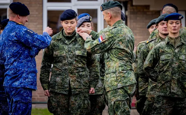 Putri Mahkota Catharina-Amalia mengikuti program militer (Foto: Ministerie van Defensie/ Koninklijk Huis).