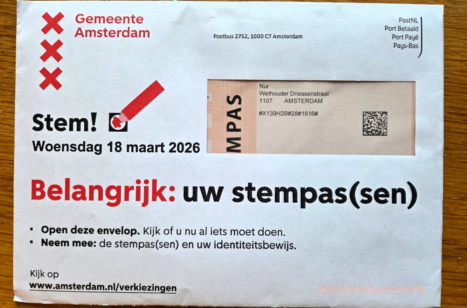 Surat pemberitahuan pemilih beserta isinya (Foto: Hengky Kurniawan)