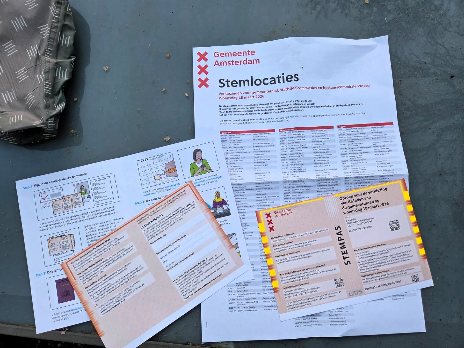 Surat pemberitahuan pemilih beserta isinya (Foto: Hengky Kurniawan)