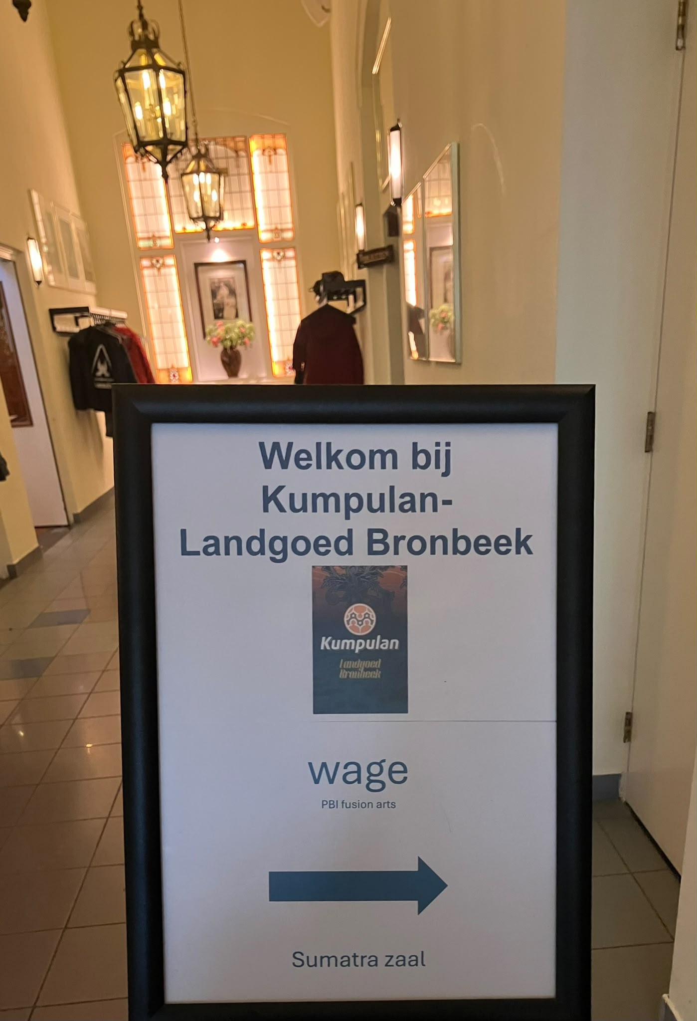 Tempat acara pemutaran film WAGE di Bronbeek Museum, Arnhem (Foto: Han Harlan).